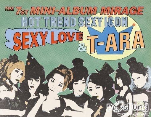 the new single of t ara "sexy love"
