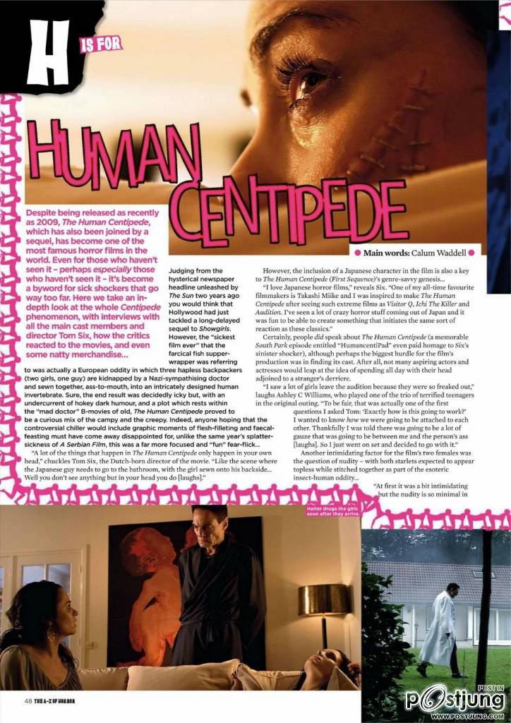 The human centipede @ SFX Special Editions issue 58, 2012