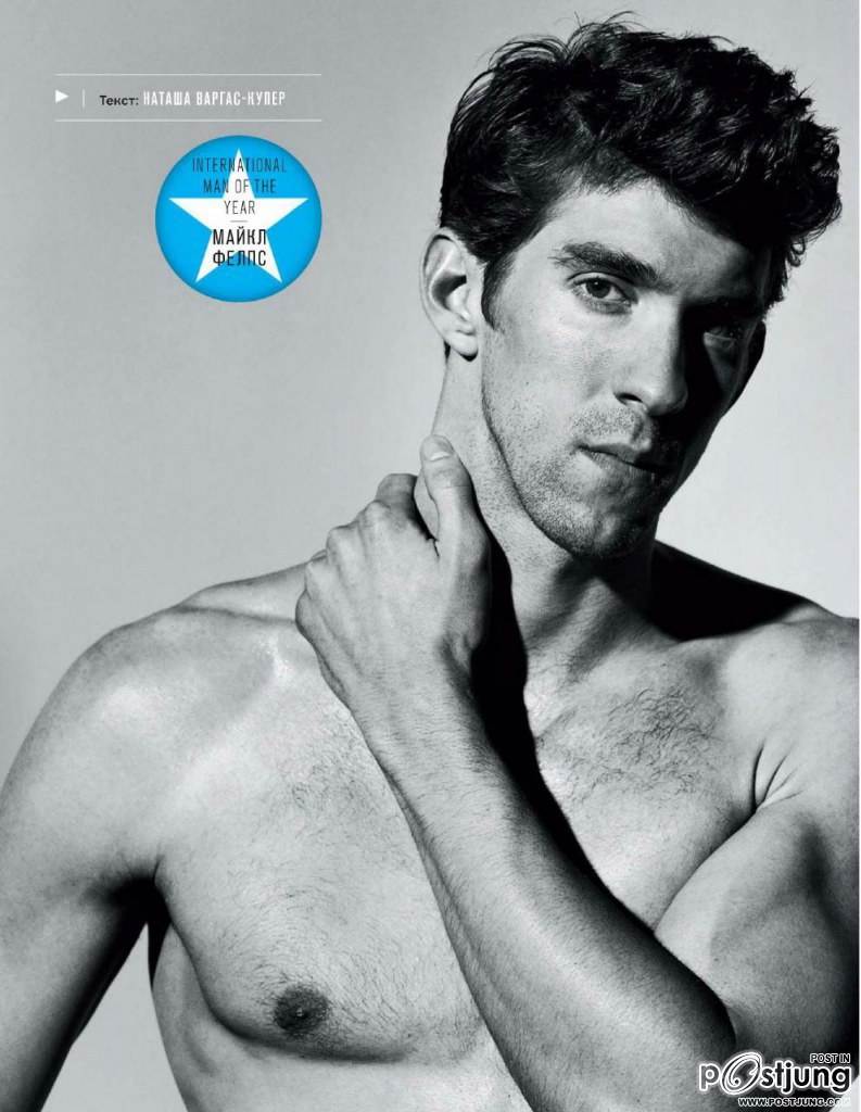 Michael Phelps @ GQ Russia October 2012