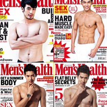 รวมดาราชายที่ได้ขึ้นปก  MEN'S HEALTH คุณชอบปกไหนมากที่สุด