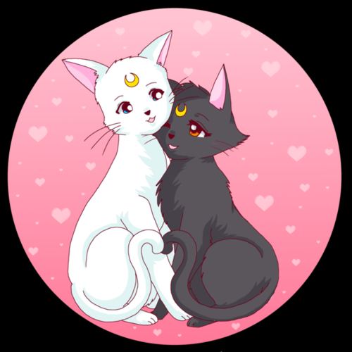 คนรัก Luna and Artemis และไดอาน่า