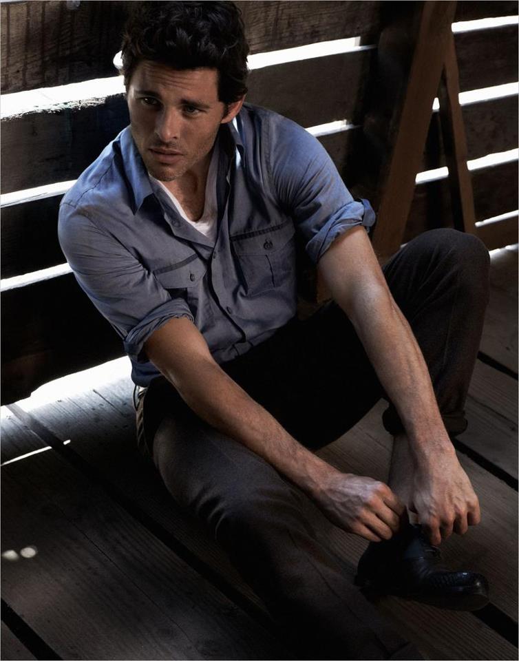 James Marsden @ InStyle Man Russia October 2012