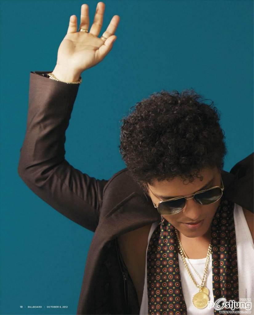 Bruno Mars @ Billboard Magazine October 2012