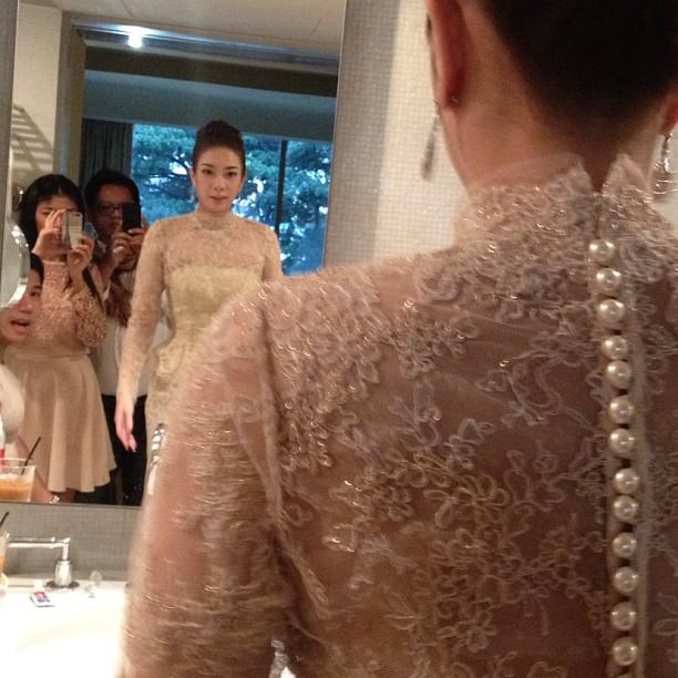 หวานชื่น! แป้ง-ผู้กองต้อม เข้าพิธีหมั้นแล้ว