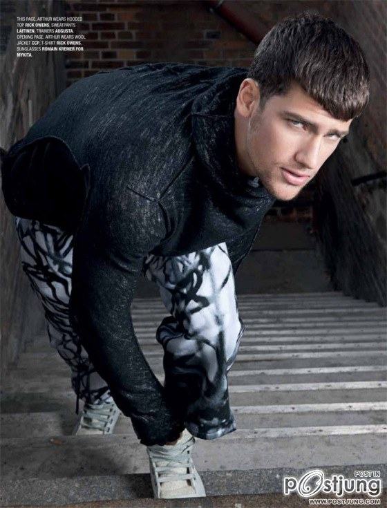 Arthur Sales & Mario Loncarski for Geil Magazine