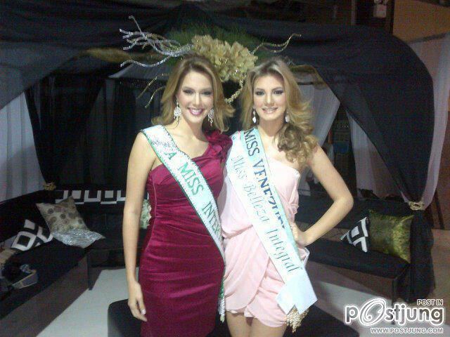 ตัวแทน Miss Venezuela International 2012 คู่แข่งรุ้งสินี