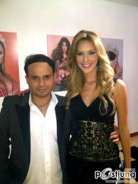 ตัวแทน Miss Venezuela International 2012 คู่แข่งรุ้งสินี
