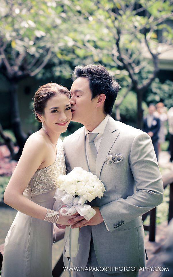 หวานสุด ๆ ภาพบรรยากาศงานหมั้น แป้ง-ผู้กองต้อม