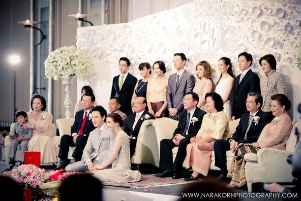 หวานสุด ๆ ภาพบรรยากาศงานหมั้น แป้ง-ผู้กองต้อม