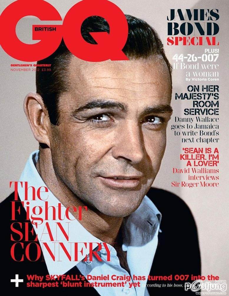 James Bond (Special) @ GQ UK November 2012