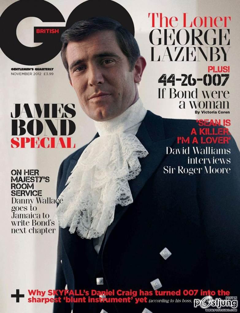 James Bond (Special) @ GQ UK November 2012