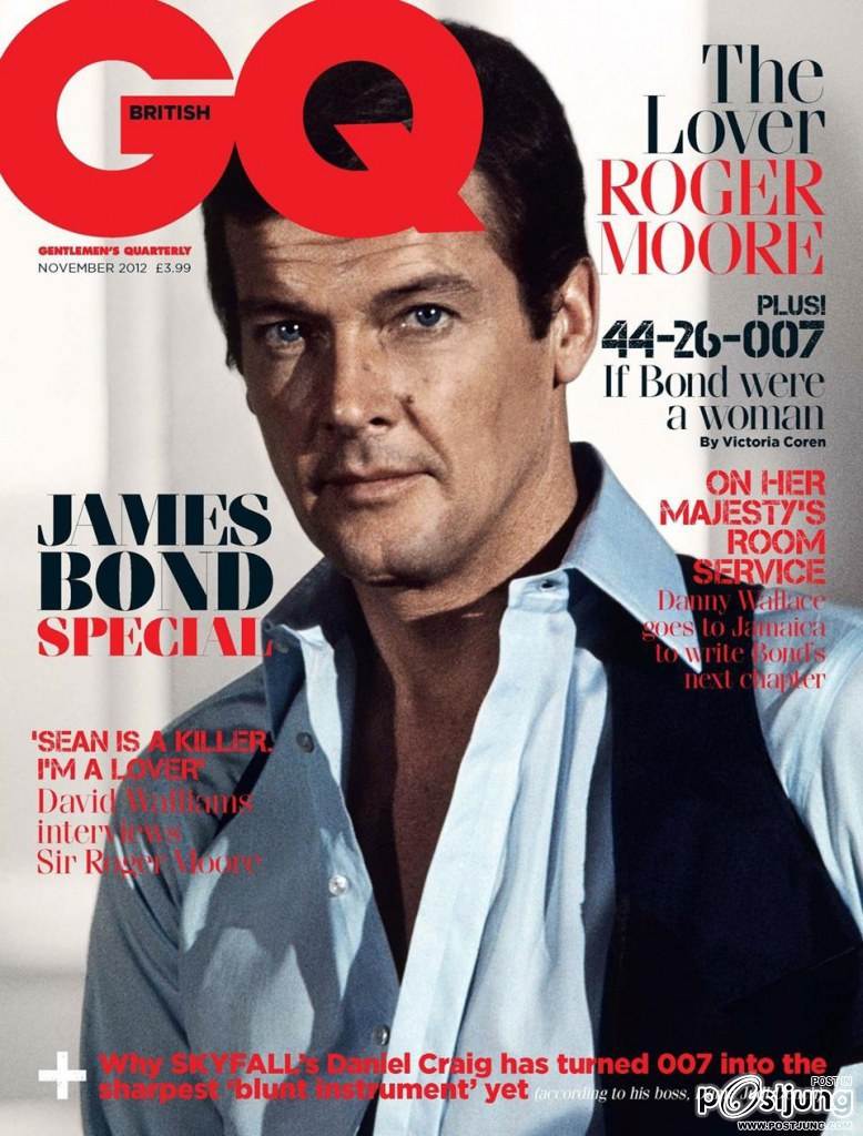 James Bond (Special) @ GQ UK November 2012