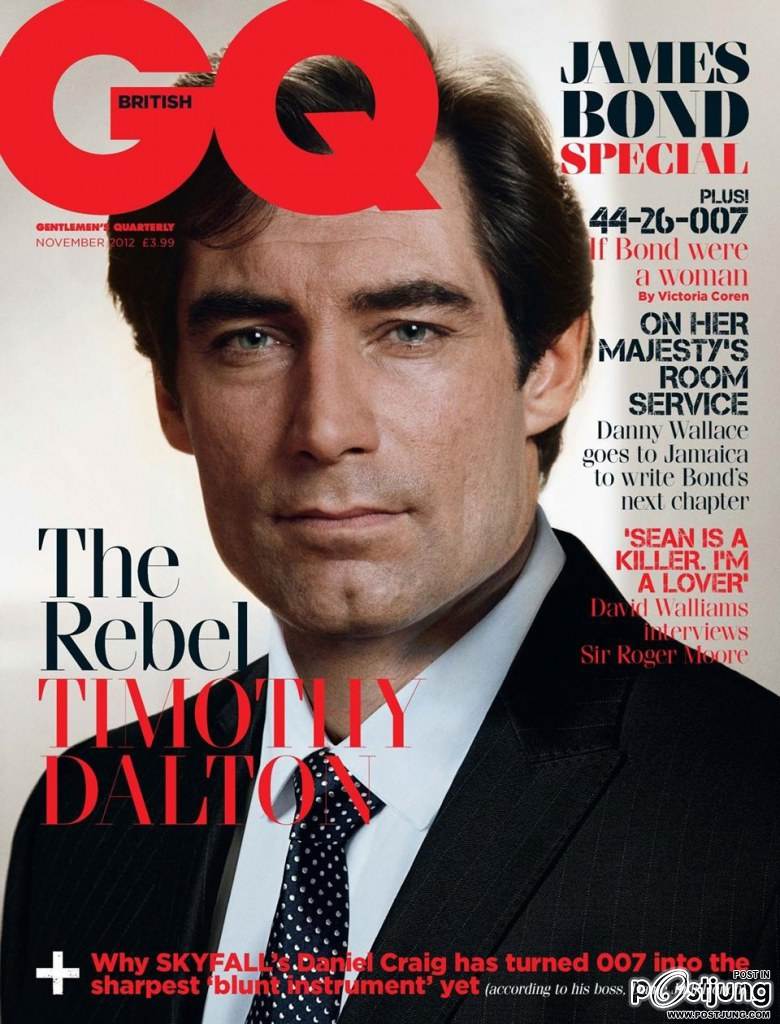 James Bond (Special) @ GQ UK November 2012