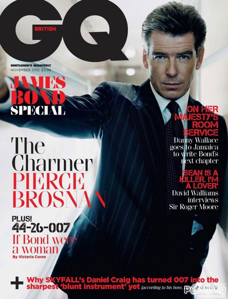 James Bond (Special) @ GQ UK November 2012