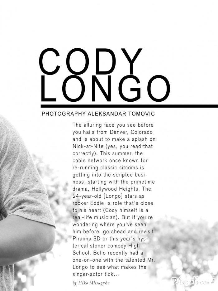 Cody Longo @ Bello Magazine #37