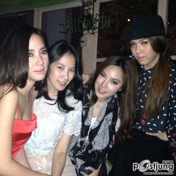 Aum Patchrapa @ Instagram Update