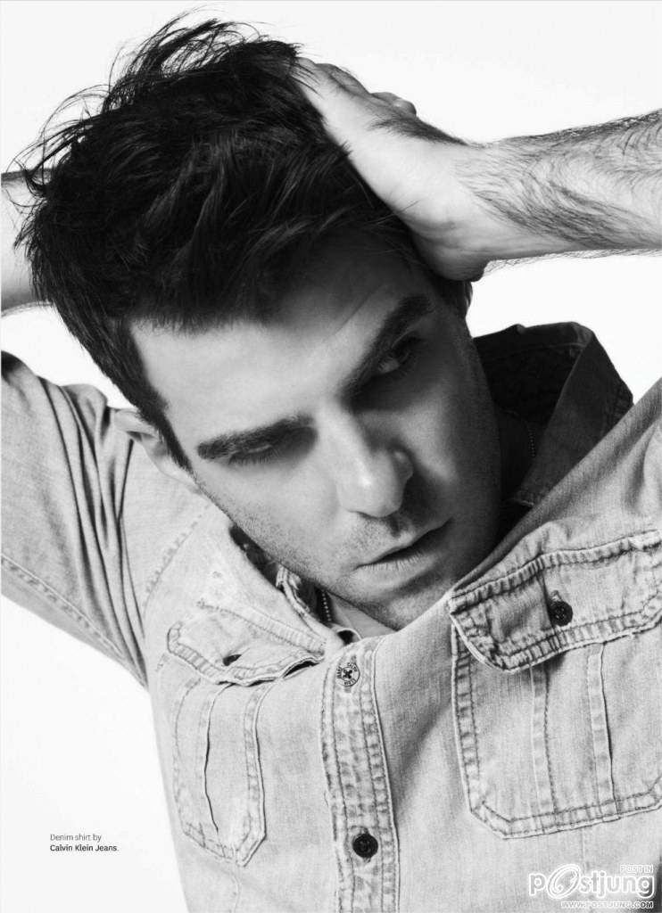 Zachary Quinto @ Out Magazine October 2012