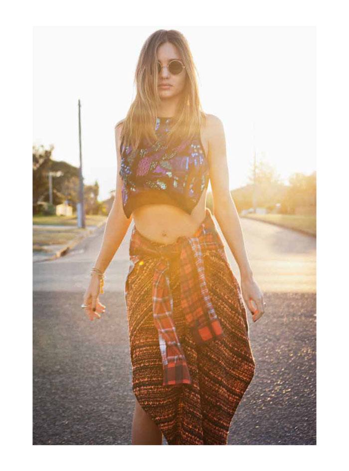 Miranda Kerr @ Russh Fall 2012