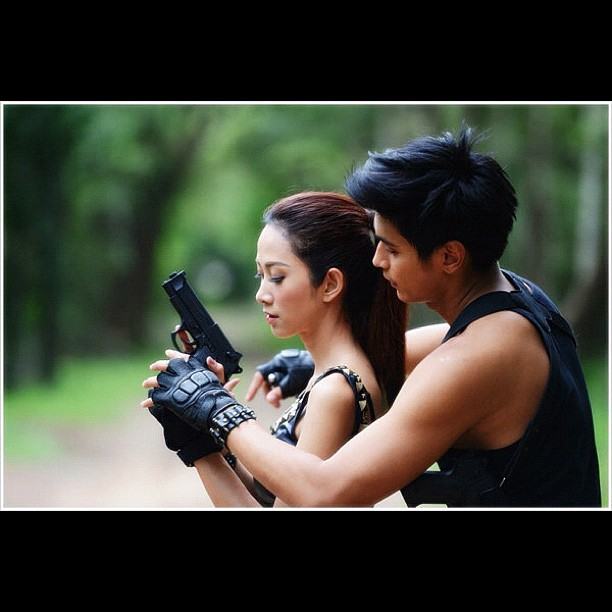 ฉากหวานๆของยุ้ย จีรนันท์ ทั้งในจอและนอกจอ ป่านางเสือ