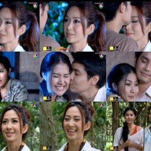 ฉากหวานๆของยุ้ย จีรนันท์ ทั้งในจอและนอกจอ ป่านางเสือ