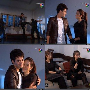 ฉากหวานๆของยุ้ย จีรนันท์ ทั้งในจอและนอกจอ ป่านางเสือ