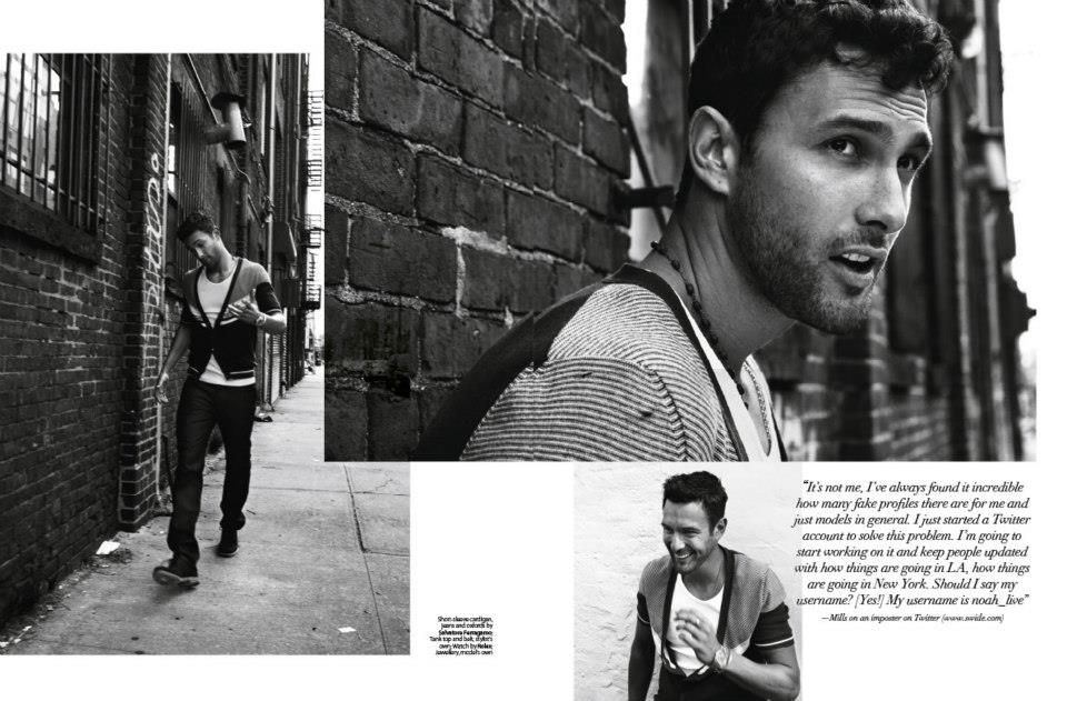 Noah Mills @ August Man Malaysia October 2012