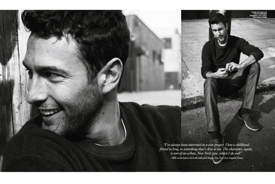 Noah Mills @ August Man Malaysia October 2012