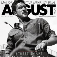 Noah Mills @ August Man Malaysia October 2012