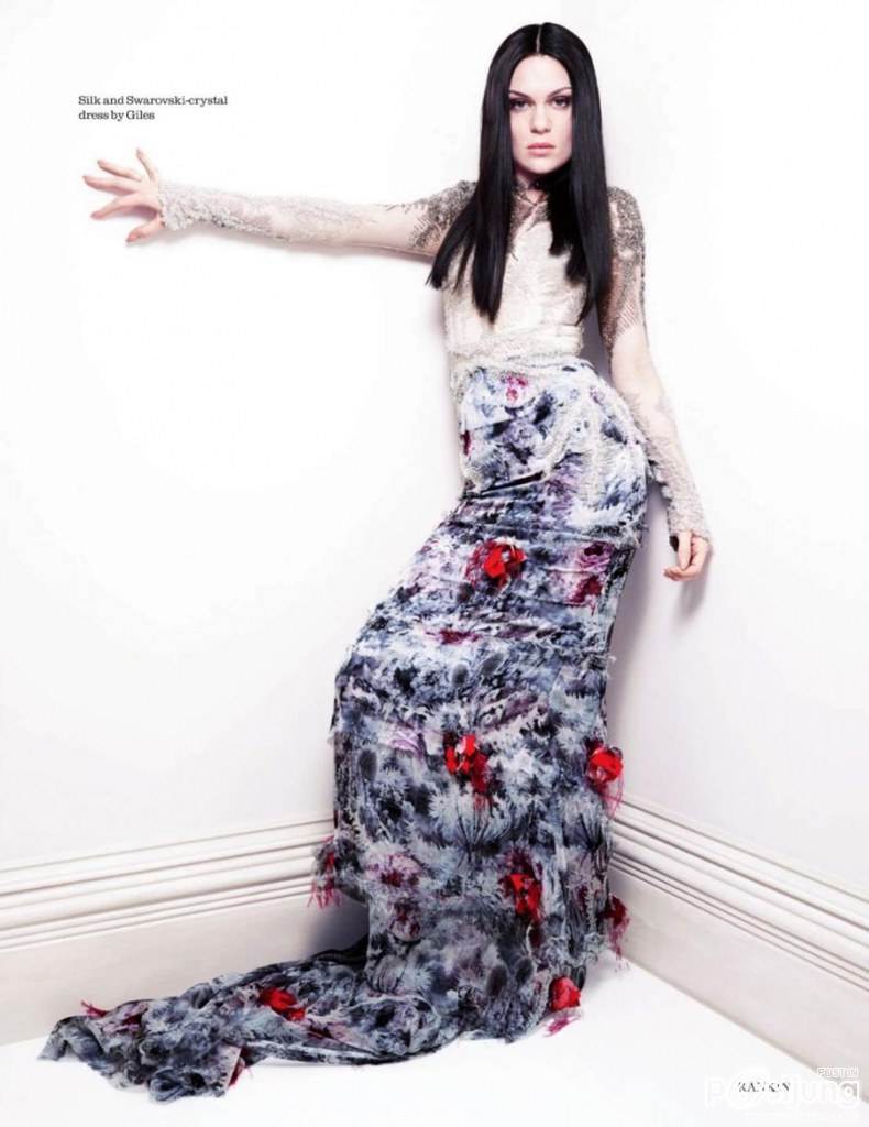 Jessie J @ Elle UK November 2012
