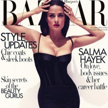 Salma Hayek @ Harper's Bazaar UK November 2012