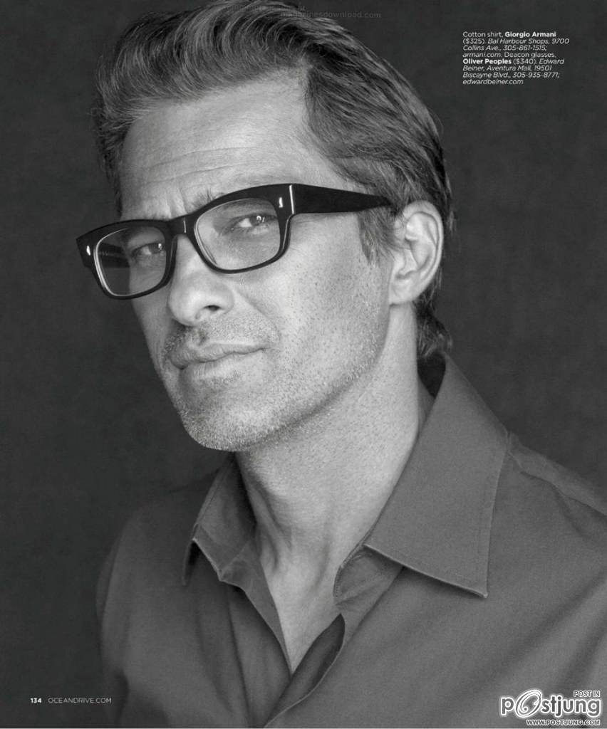 Olivier Martinez @ Ocean Drive Magazine October 2012