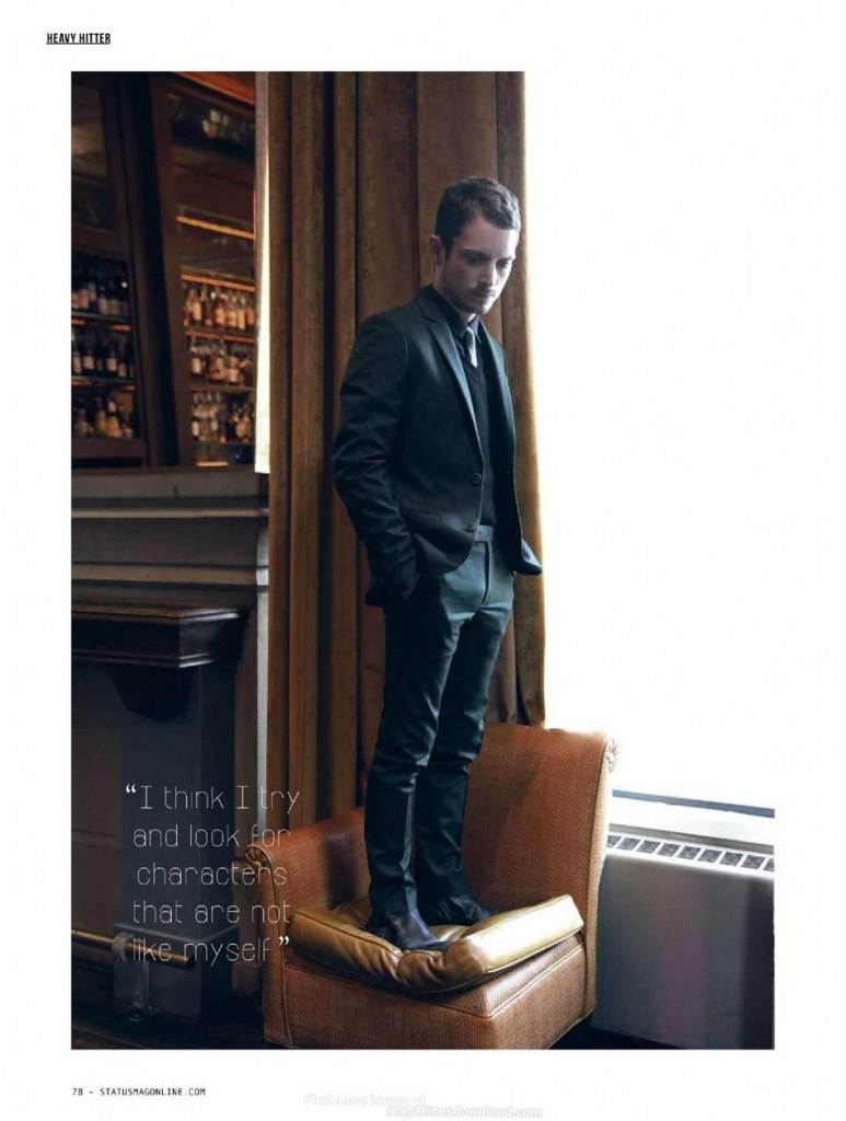 Elijah Wood @ Status Magazine October 2012