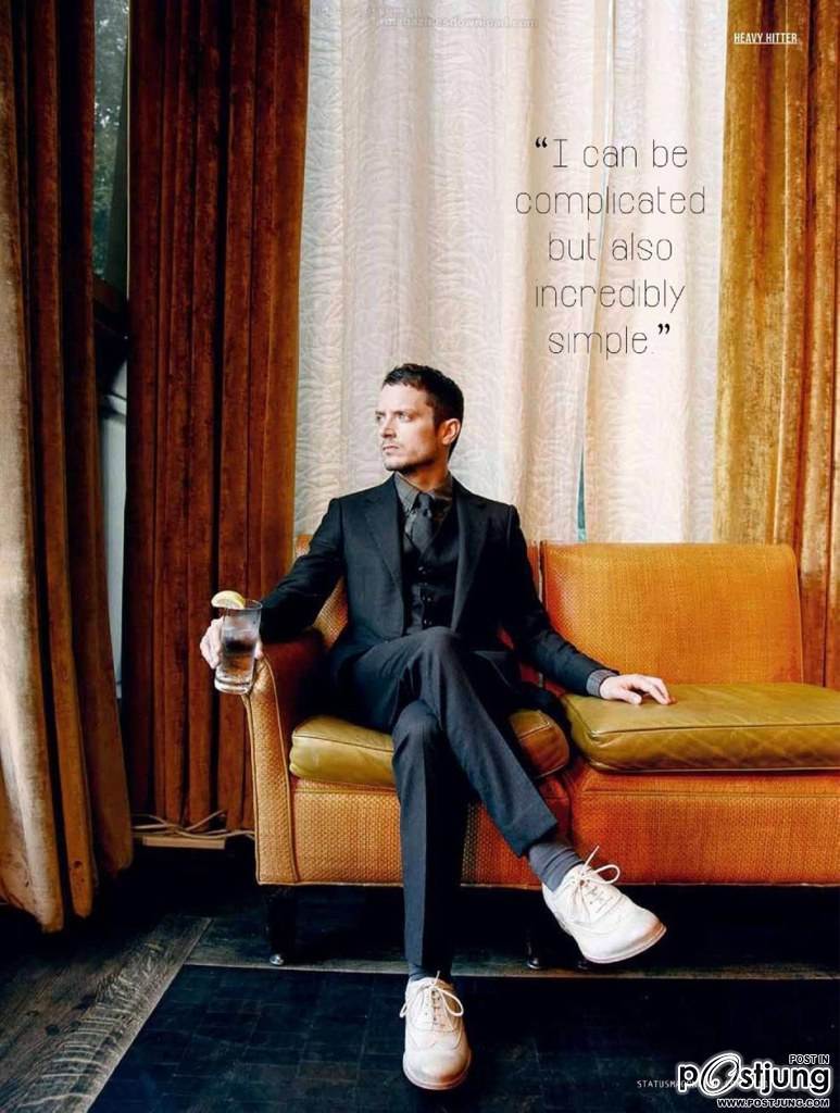 Elijah Wood @ Status Magazine October 2012