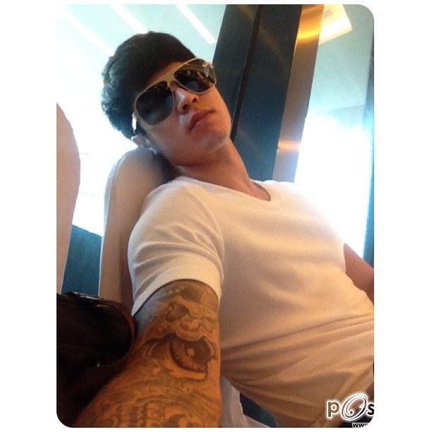 จัดเต็มกับตี๋สุดล่ำ โน้ต นพพร จาก instagram