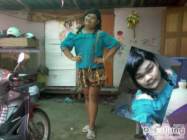 ถึงพอลล่าจะสวยเเต่วันๆพอลล่าก็โพสท่าให้ทุกคนอมยิ้มนะค่ะ