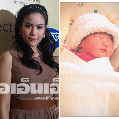 พลอย จินดาโชติ คลอดลูกสาวแล้วจ้า ตั้งชื่อ น้องเวลา