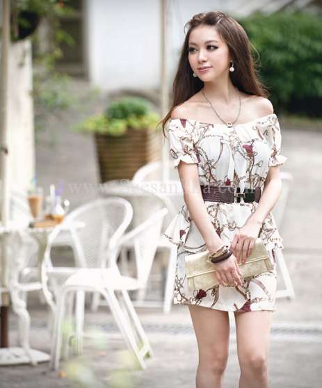 แฟชั่น เสื้อผ้า พิมพ์ ลายโซ่ ไฮโซโก้เก๋