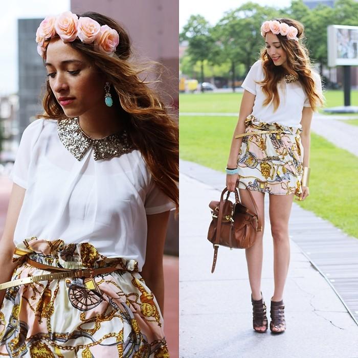 แฟชั่น เสื้อผ้า พิมพ์ ลายโซ่ ไฮโซโก้เก๋