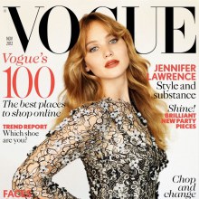 Jennifer Lawrence @ Vogue UK November 2012