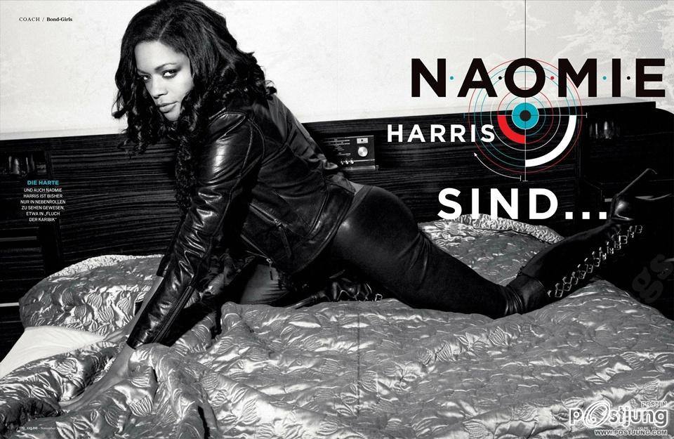 Naomie Harris & Berenice Marlohe @ GQ Germany November 2012