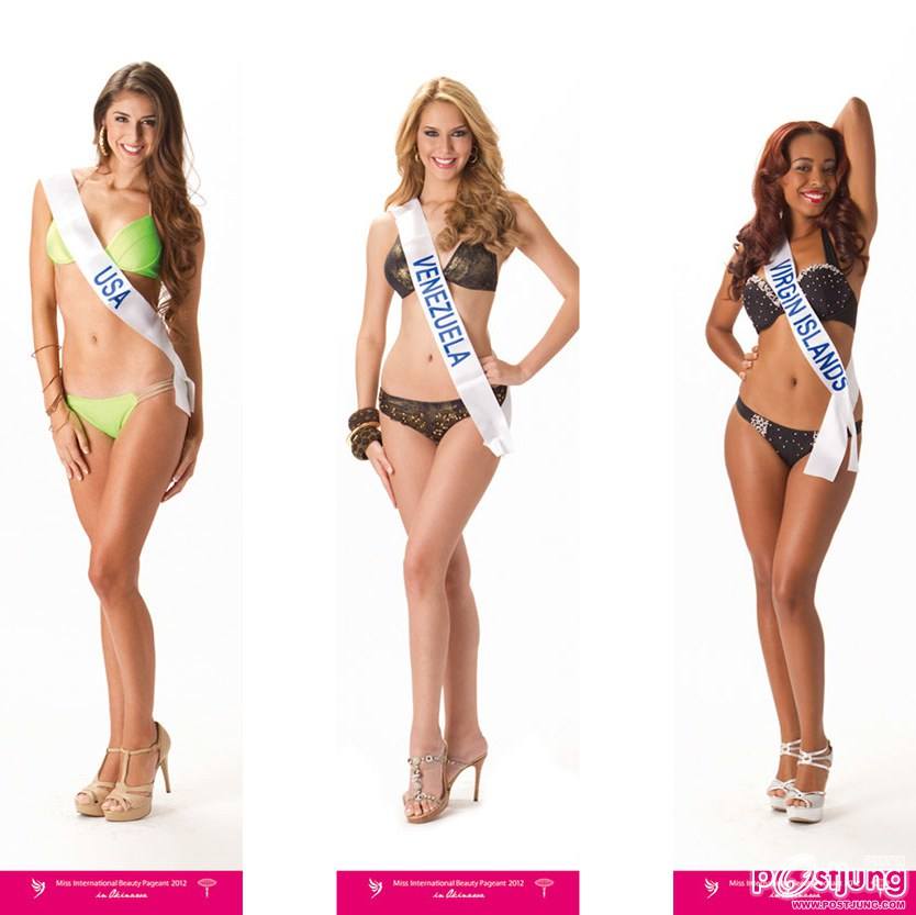MISS INTERNATIONAL 2012 SWIMSUIT SHOTS