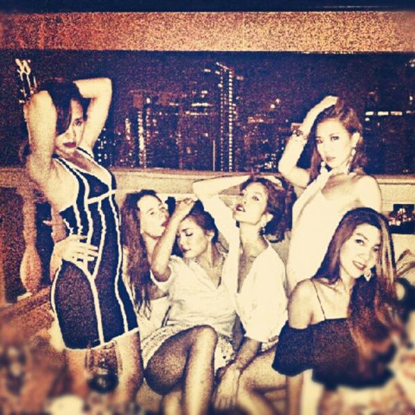 สาวสวย ประชันโฉม ปาร์ตี้สละโสด แอน อลิชา