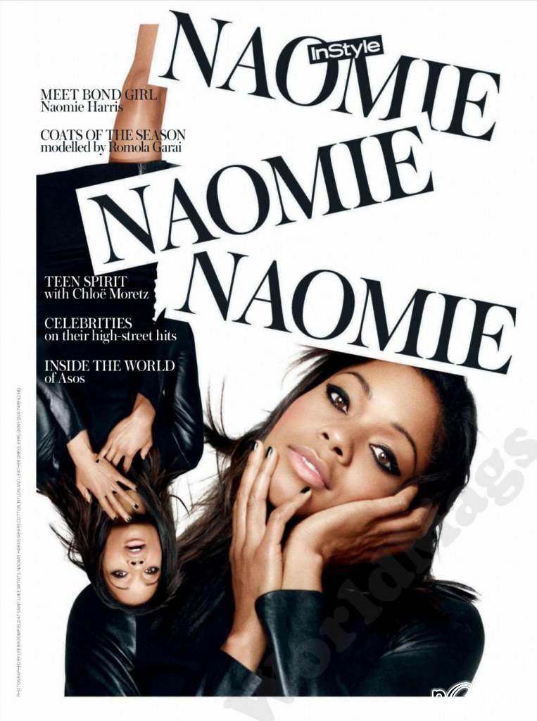 Naomie Harris @ InStyle UK November 2012