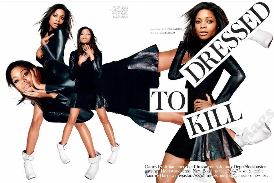 Naomie Harris @ InStyle UK November 2012