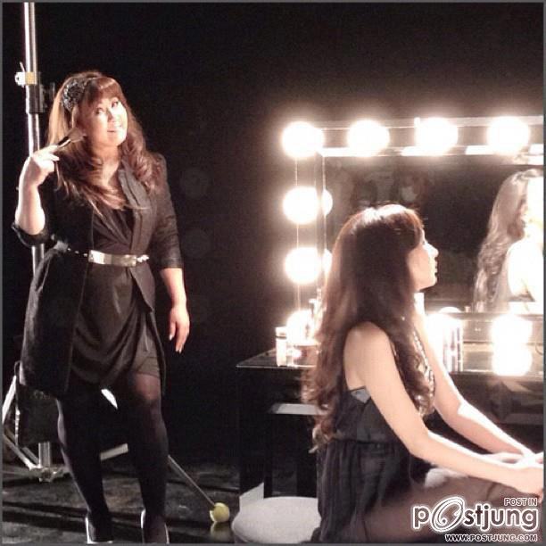 Aum เบื้องหลัง Mistine Lady M V !!