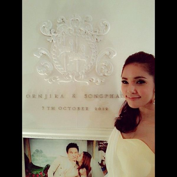 เก็บตกความหวาน งานแต่งแป้ง-ผู้กองต้อม จาก Instagram ดารา