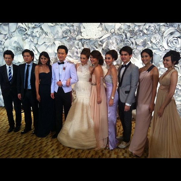 เก็บตกความหวาน งานแต่งแป้ง-ผู้กองต้อม จาก Instagram ดารา