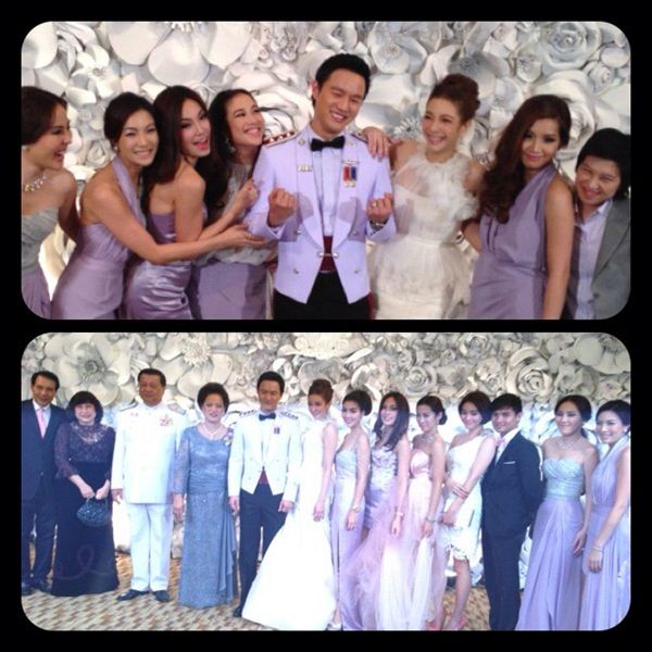 เก็บตกความหวาน งานแต่งแป้ง-ผู้กองต้อม จาก Instagram ดารา