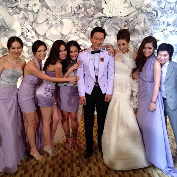 เก็บตกความหวาน งานแต่งแป้ง-ผู้กองต้อม จาก Instagram ดารา