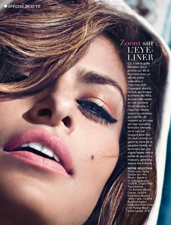 Eva Mendes @ GLAMOUR France November 2012